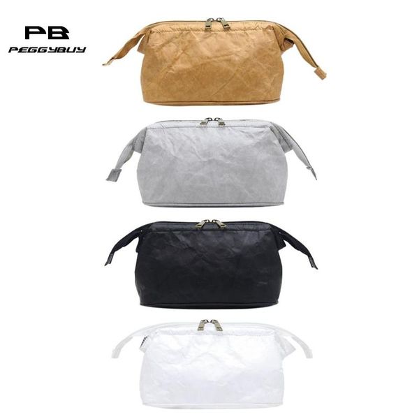 

solid color eco-friendly zipper clutch women money phone pouch makeup bags