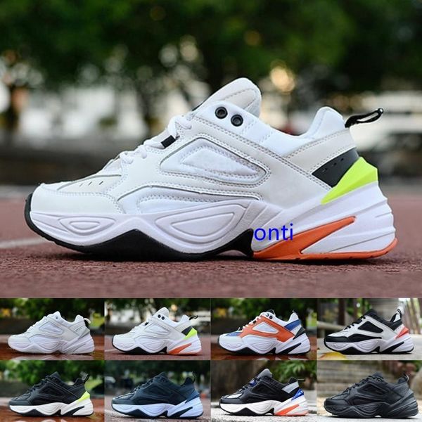 

оптовая m2k tekno старый папа mens женщин кроссовки мода классический тройной черный белый серый спорт дизайнер zapatillas sneaker обуви, Black