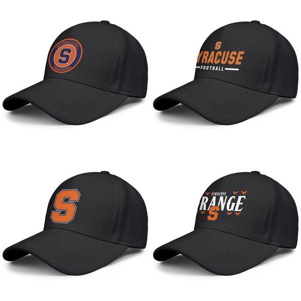 

syracuse orange round logo black mens and womens baseball cap design fitted custom cool fashion team original hats basketball logo, Blue;gray