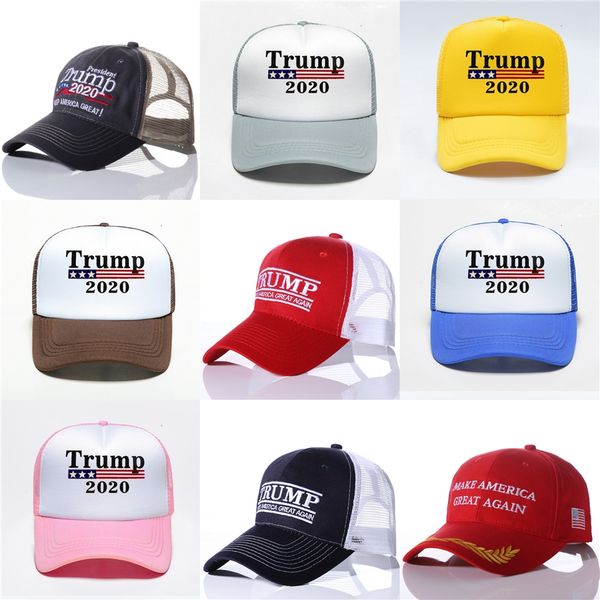 

америка великая снова 2020 hat 3d вышивки письмо дизайнер snapback trump бейсболки мужские для женщин спортивные шапки q-63 # 501, Blue;gray