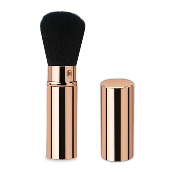 

quality makeup brushes retractable make up tools brush face powder blusher make up accessories rose gold foundation blush brushes