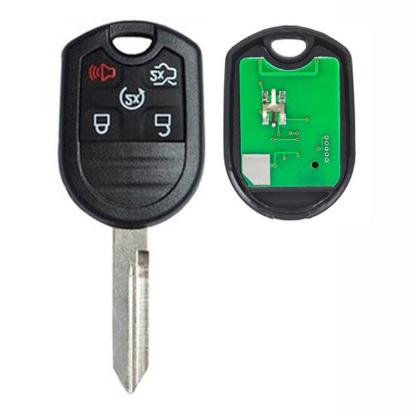 

5 button remote car key fob 433mhz 4d63 for ford flex explorer taurus 2012-2017