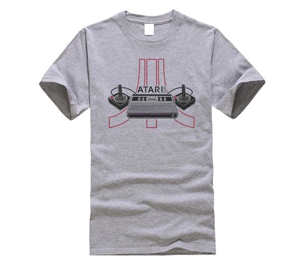 

funny men t shirt novelty tshirt women atari 2600 t-shirt, White;black