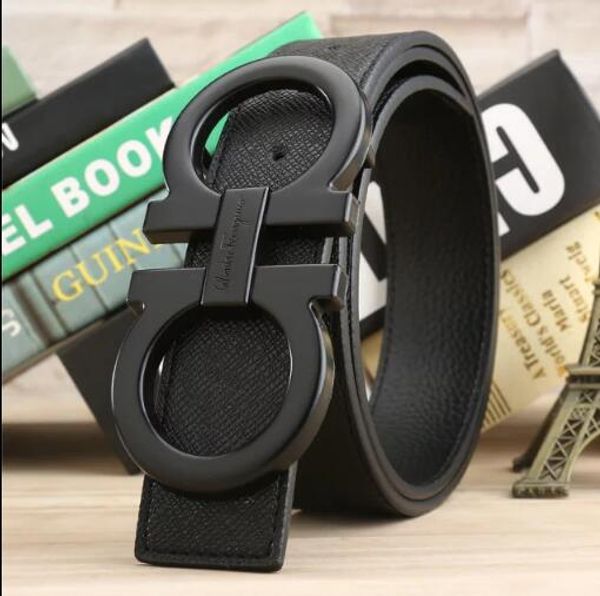 

lafite 8 fashion big buckle belts for men genuine leather luxury belt designer belts men belt with, Black;brown