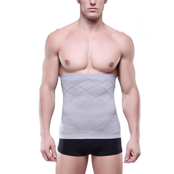 

2019 mens slimming belly underwear body sculpting shaper abdomen tummy waist girdle trim belt cummerbund shaperwear, Black;brown