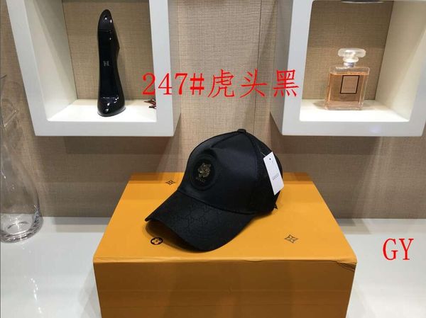

new style men's baseball cap new brand tiger head hat golden embroidered men's ladies casquette sun hat -8, Blue;gray
