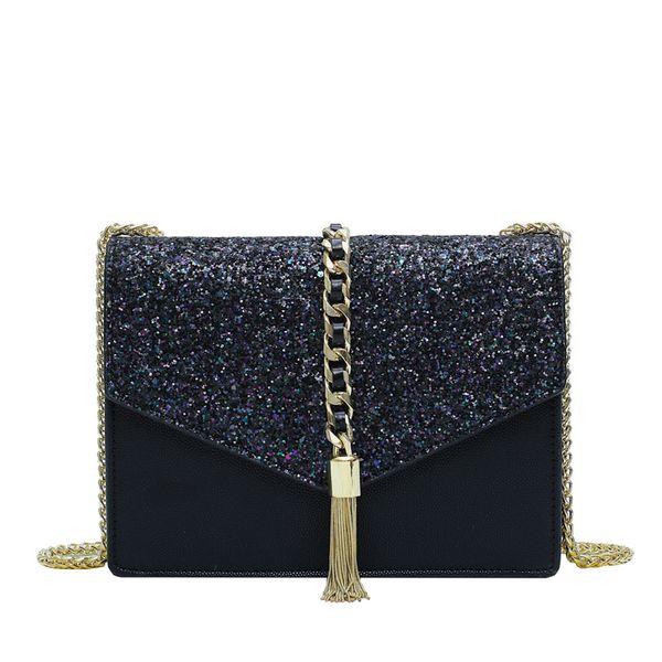 

2020 new women handbags sequined decorated ladies female purses