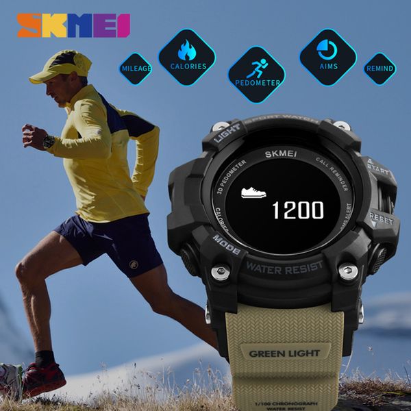 

bluetooth smart watch men heart rate sport pedometer calorie digital smart wristwatch for iphone ios android, Slivery;brown