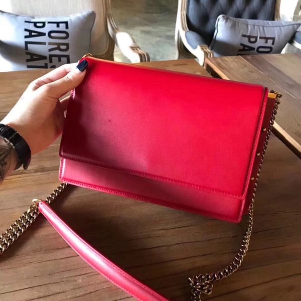 

new cowhide deer skin shoulder bag red cross body totes luxury handbags women bags designer famous brands leather quality