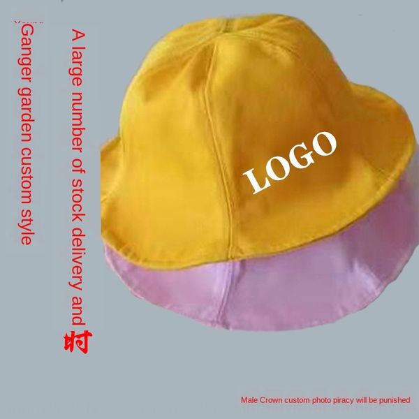 

children's basin fisherman hat kindergarten fisherman baseball cap pupils yellow hat school sports meeting sunshade baseball cap