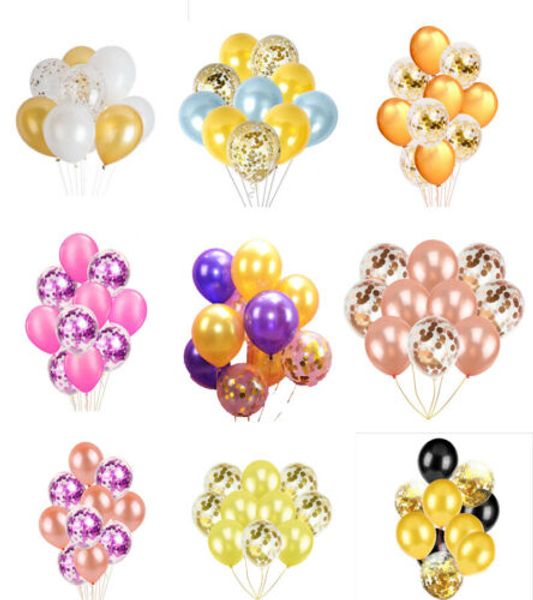 

10шт 12" латексные конфетти воздушные шары день рождения воздушный шар свадьба душа ребенка девичник декор поставки