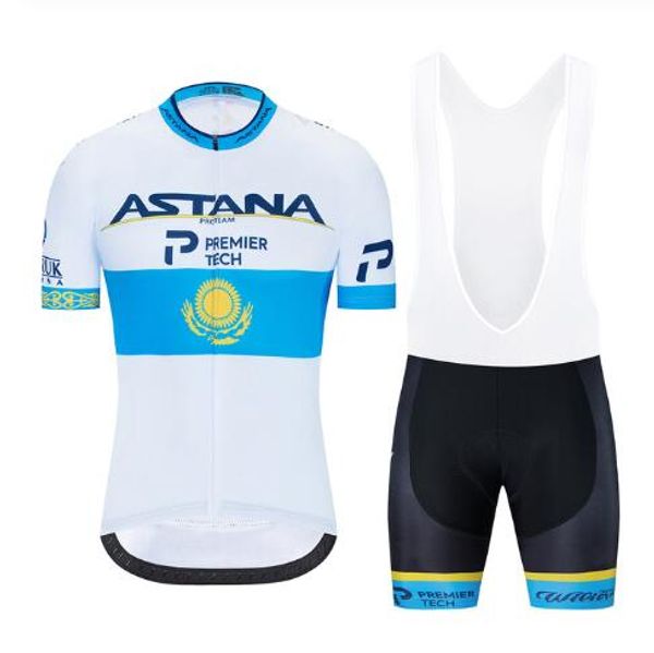 

astana team cycling short sleeves jersey shorts sets cycling clothing breathable outdoor mountain bike cycling jerseys wholesale, Black;blue