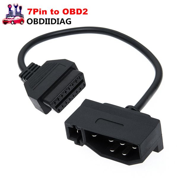 

for for.d 7 pin 7pin male to obd obd2 obdii 16pin female cable car diagnostic tool adapter