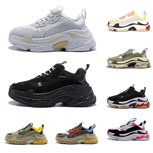 

sell 2020 platform shoes casual dad mens womens yellow red shoes luxury shoessports thick soled 36-45