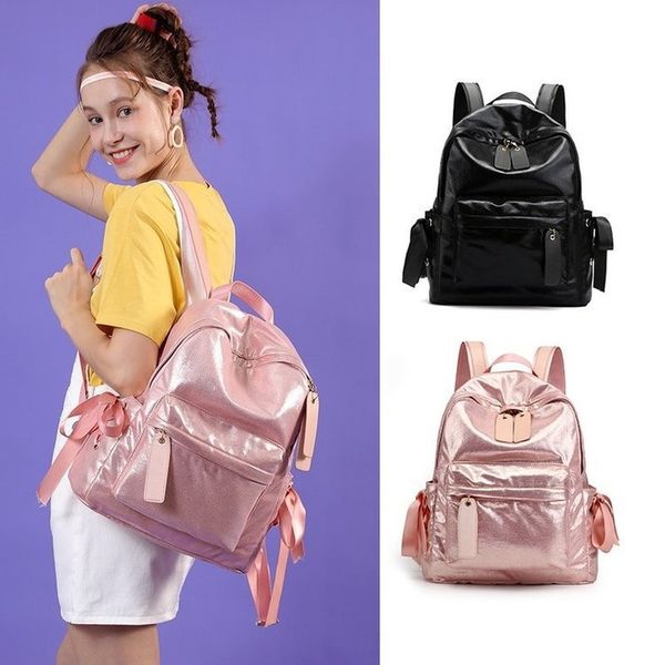

2020 new ladies backpack campus high school students schoolbag women's