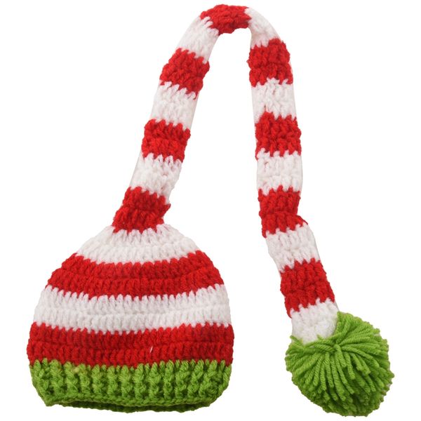

christmas crochet knit baby p hat green red, Yellow