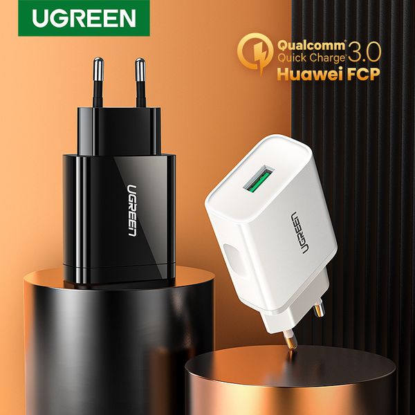 

ugreen quick charge 3,0 qc 18w usb ladegerÃ¤t qc3.0 schnelle wand ladegerÃ¤t fÃ¼r samsung s10 xiaomi iphone huawei mobile telefon ladegerÃ¤t