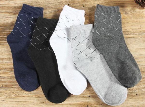 

socks sports athletic solid cotton breathable socks mens spring autumn, Black