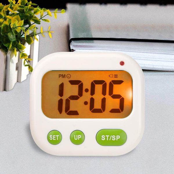 

vibration backlight led digital timer electronic deskstudent alarm clock