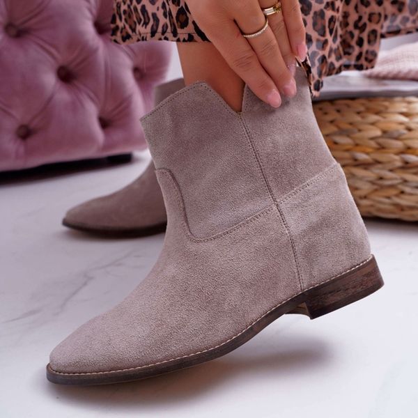 

womens boots autumn winter fashion flat boots ladies shoes woman leather ankle boots for women zipper botas mujer ly191224, Black