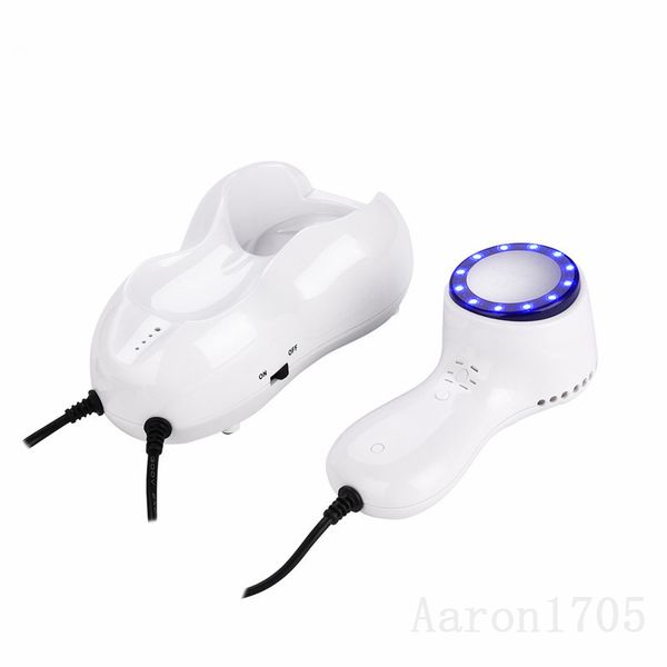 

blue led light ice cold hammer shrink pores calm sensitive skin beauty massage tool home use