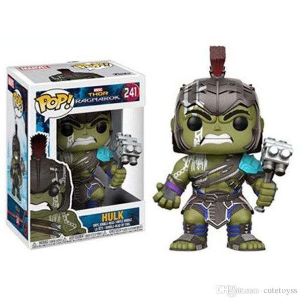 

good funko pop thor: ragnarök hulk виниловая фигурка с коробкой № 390 популярный игрушечный подарок хорошего качества