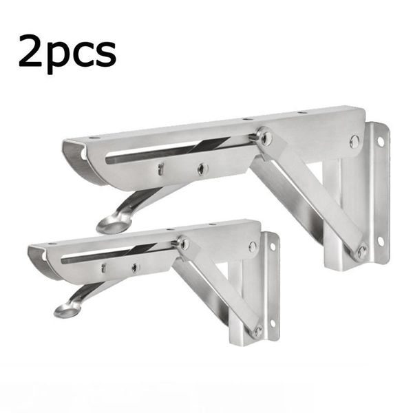 

2шт из нержавеющей стали настенный кронштейн полки l-образный сверхмощный сторонник #