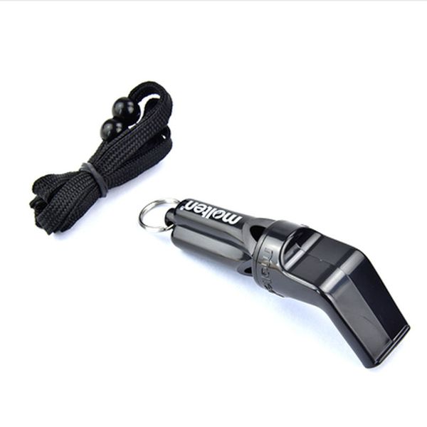 

japan molten abs resin whistle volleyball referee training whistle with lanyard