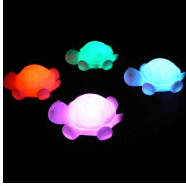 2019 Bedroom Decor Turtle Led Colorful Night Light Children S Lamp Party Christmas Decoration Colorful Flashing Lights Toys For Baby From