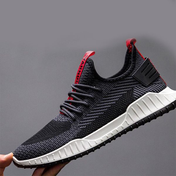 

2020 sale men breathable running shoes black grey khaki fashion mens trainer men athletic sports sneaker size 39-44 style 1