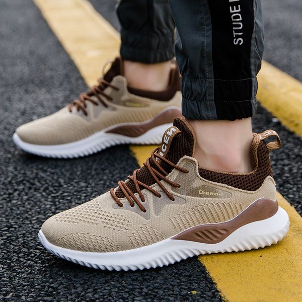 

men shoes sneakers masculino shoes for men safety casual chaussures homme zapatillas casa hombre breathable and dur, Black