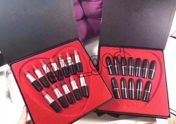 Makeup M C Love Matte Lipstick Rouge A Levre Set Lip Gloss Christmas Lipgloss Kit Dhl Lip Gloss Permanent Makeup From Girlgod 1319 Dhgatecom