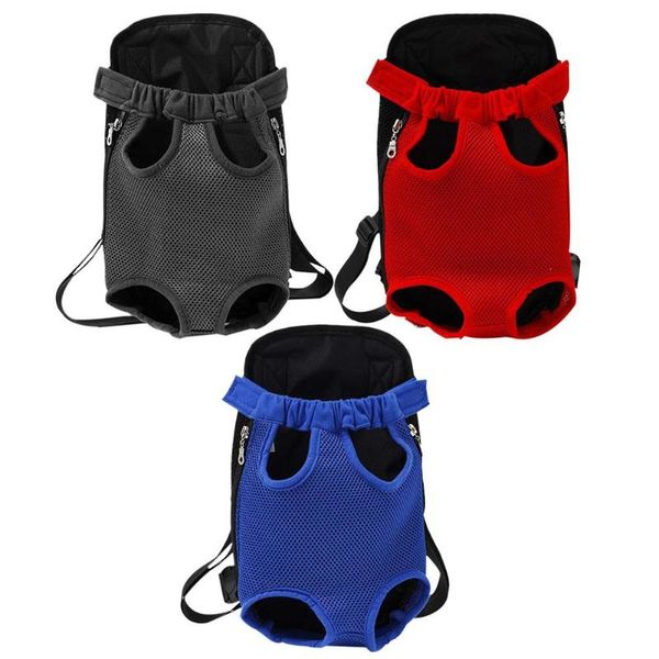 

pet dog cat carrier backpack outdoor travel mesh breathable shoulder bags