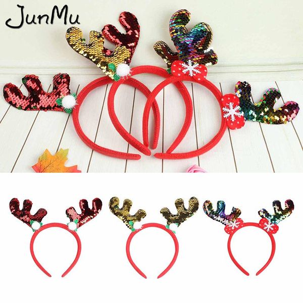 

reindeer christmas headband antlers santa claus christmas party decoration hairband buckle headband hair accessories