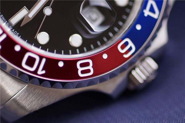 

2019 New GMT II Luxury Watch Quality Men Watches 2813 Automatic Mechanical Movement Watch 30 Meters Sapphire Waterproof Wristwatch 001