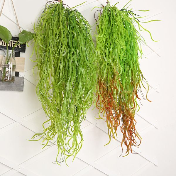 

new plants hanging rattan red tail willow agrimony etc.canbe fasten home decoration hanging plant wall material