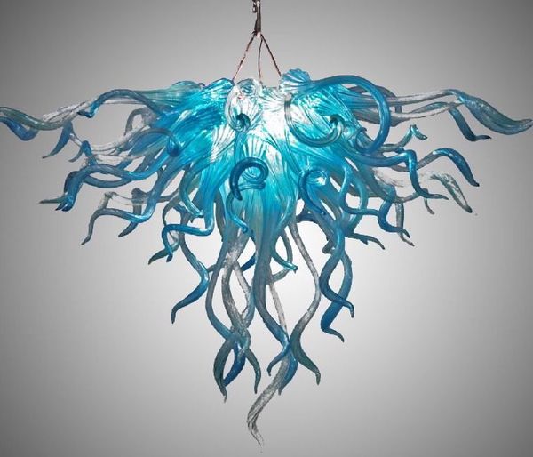 

Modern Crystal Chandeliers Beautiful Murano Glass Ceiling Chandelier LED Lights Creative Pendant Light Home Hotel Living Room Lighting