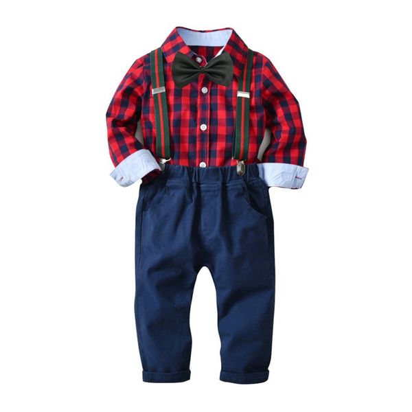 

высокое качество младенца день рождения весна джентльмен подходит футболку с жилет трусах набор мальчиков вершины на формальных комплектов о, White