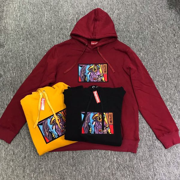 supreme chainstitch hooded