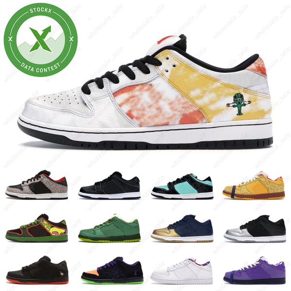 

stock x travis scotts low basketball shoes for men womens designer raygun tie dye white diamond parra women mens sports shoes