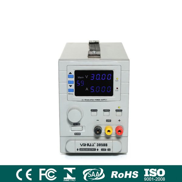 

yihua305db precision adjustable 30v 5a variable regulated programmable dc power supply