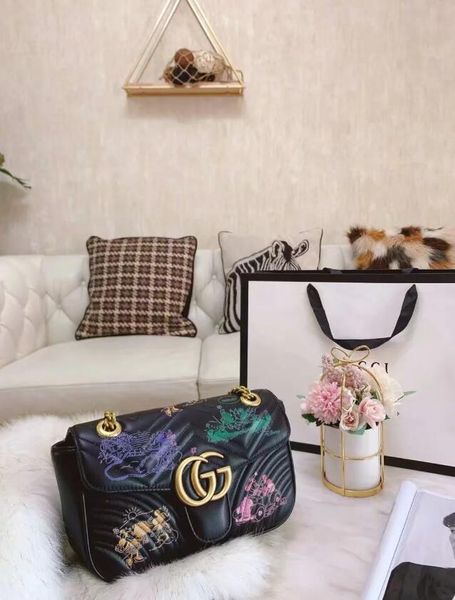 

2020 new boutique 1:1 package090831#wallet996purse designerbag 66designer handbag00female purse fashion women bag99100611, Black