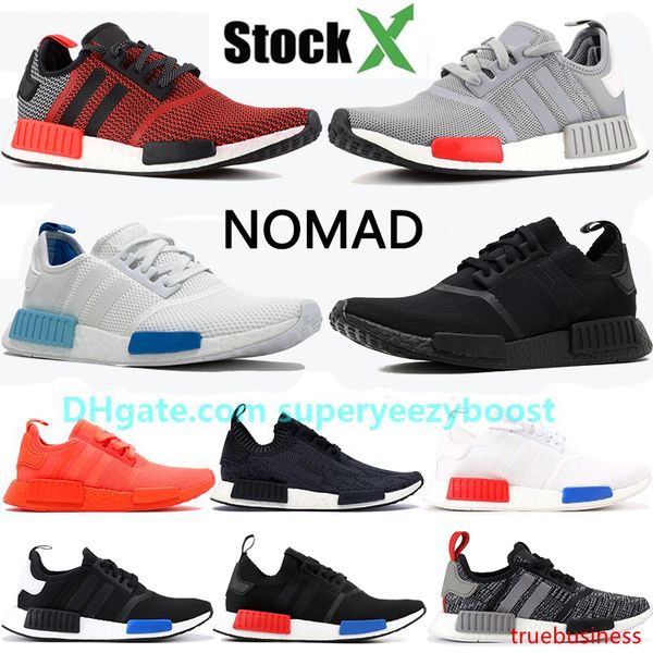 

with stockx nomad r1 lush red light onix triple black white solar red europe exclusive japan men women running shoes sneakers us 5-11