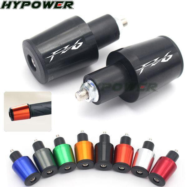 

cnc 22mm handlebar grips handle bar cap end plugs for fz6 fazer 2004-2008
