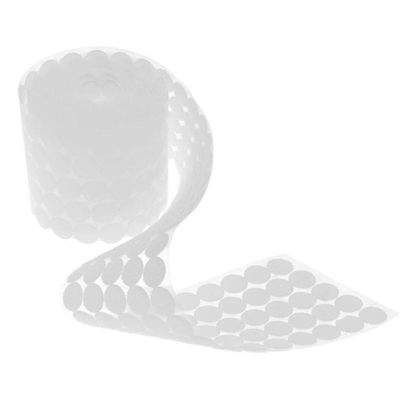 

100pairs 2mm sticky back coin hook & loop self adhesive dots tapes