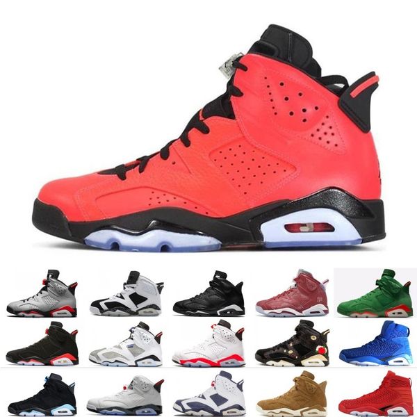

Cheap 2019 Bred 6 6s Mens Basketball Shoes Infrared 23 3M Reflective Bugs Bunny Tinker Black Cat Flint Men Sports Sneakers Designer Trainers