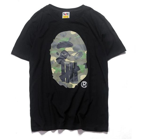 

2019 cyber monday xmas day undefeated summer o-neck mens tshirts polos short sleeve black white mens tee shirts, White;black