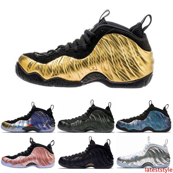 

2019 designers mens basketball shoes penny hardaway habanero red alternate galaxy element rose floral gold trainers sneaker shoes size 40-47