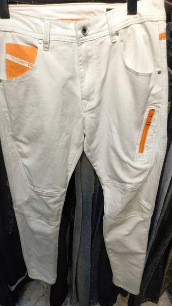 

designer mens jeans zipper white jeans diesel classi straight casual trousers cowboy famous brand designer size 28-38, Blue