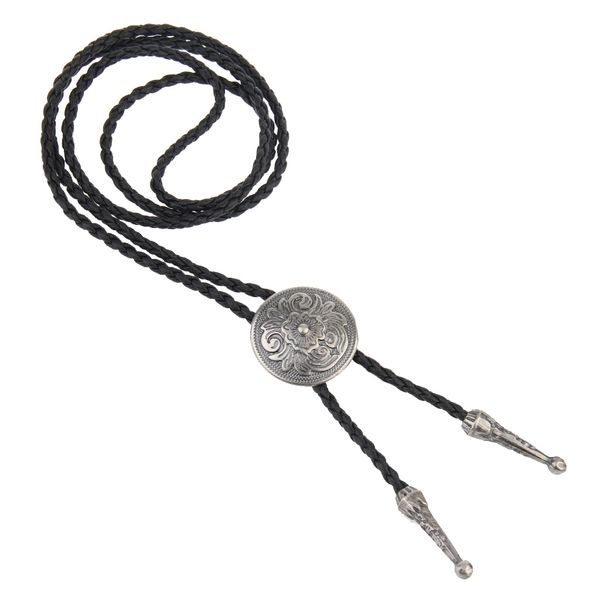 

fashion charm women lady flower shaped round alloy pendant necklace, Silver